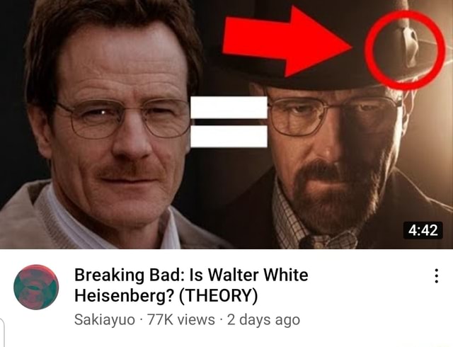 Is Walter White Heisenberg Theory