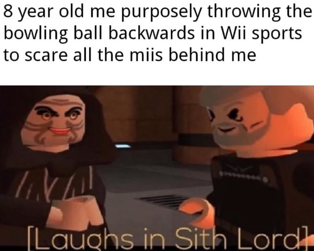 Wii Sports Bowling Throwing Ball Backwards