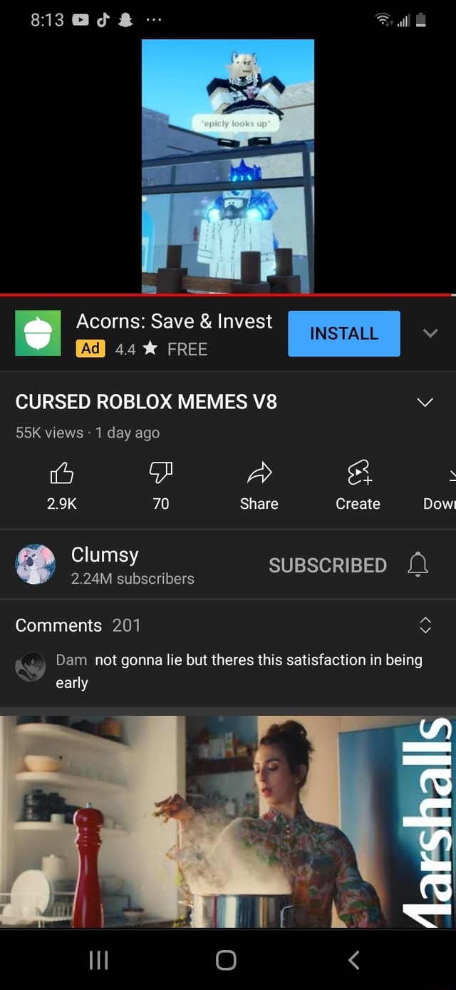 CURSED ROBLOX MEMES V8, Roblox