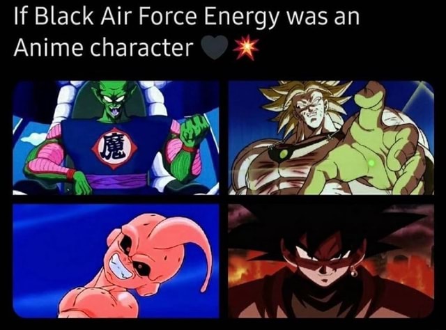 Anime Characters That Breathe Black Air Force Energy Part 5  YouTube
