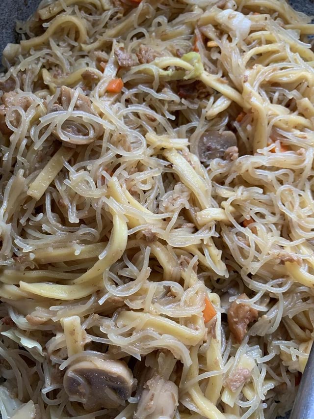 The noodles will absorb the water so don’t worry if it looks like soup