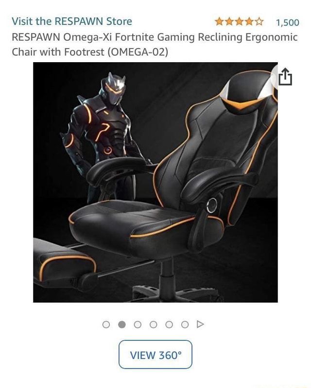 Visit the RESPAWN Store RE SPAWN Omega X Fortnite Gaming Reclining