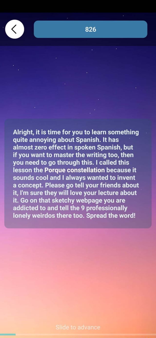 Alright, it is time for you to learn something quite annoying about