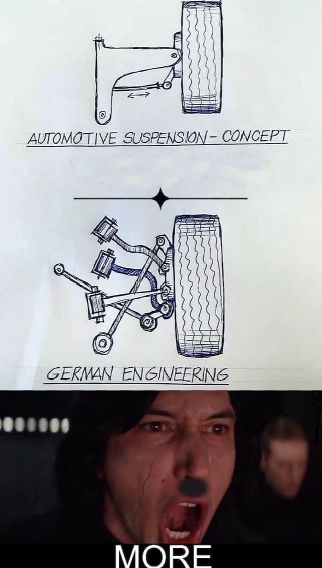 AUTOMOTIVE SUSPENSION CONCEPT GERMAN EN GINEERING iFunny