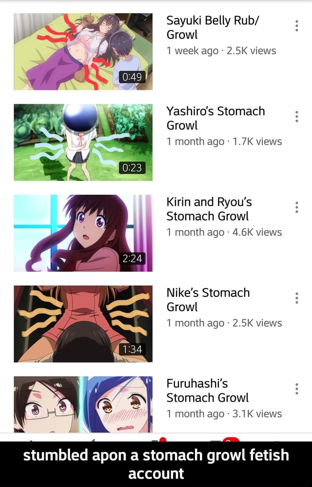 Stumbled Apon A Stomach Growl Fetish Account Ifunny Beet the vandel buster (episode 17, 18. stumbled apon a stomach growl fetish