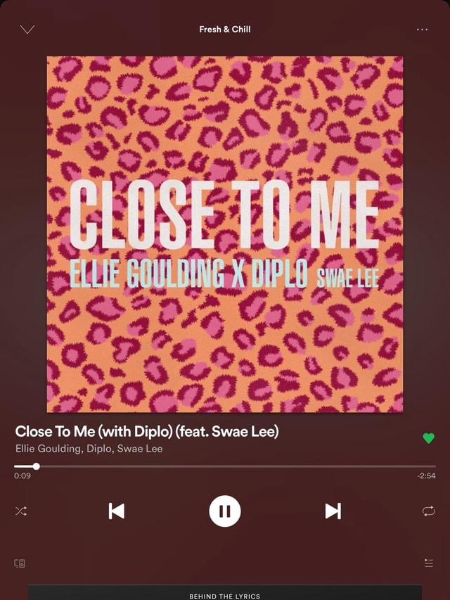 close to me ellie goulding lyrics