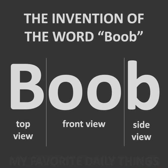  Invention of the Word Boob