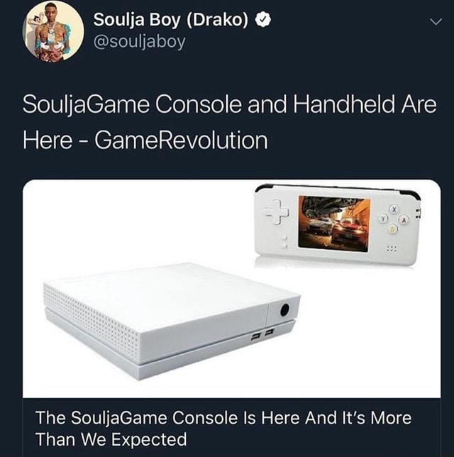 the soulja game console