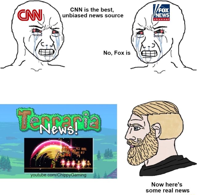 CNN is the best, unbiased news source NEWS No, Fox is Now here's some