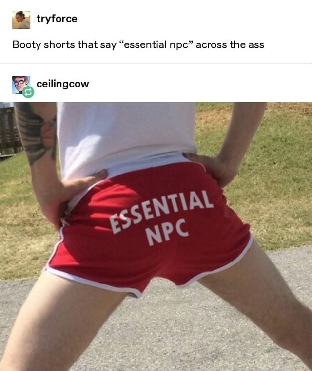 Teen ass booty shorts