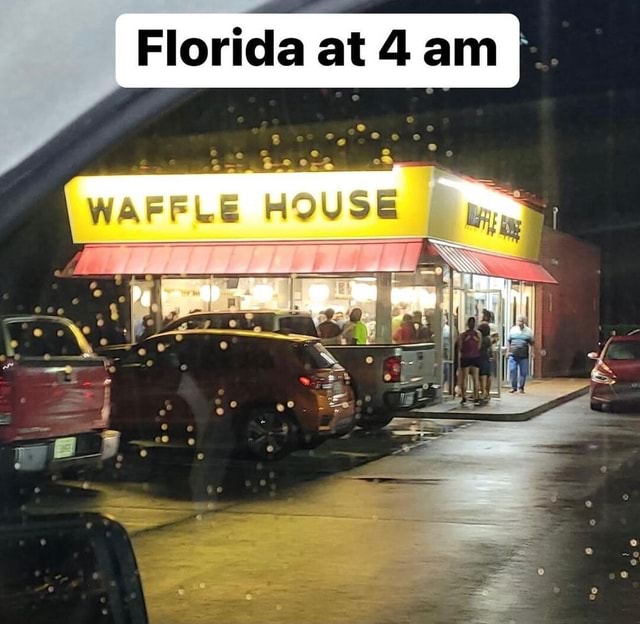FLORIDA INVENTED WAFFLE HOUSE *restricts the word from the