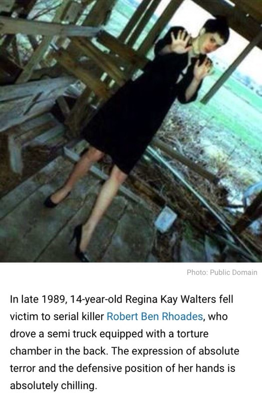 In Late 1989, 14-year-old Regina Kay Walters Fell Victim To Serial ...