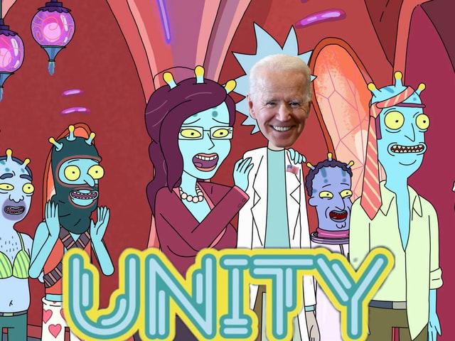 Frame From Rick And Morty With Joe Biden s Face Over Rick s Face Frame From Rick And Morty With Joe Biden s Face Over Rick s Face
