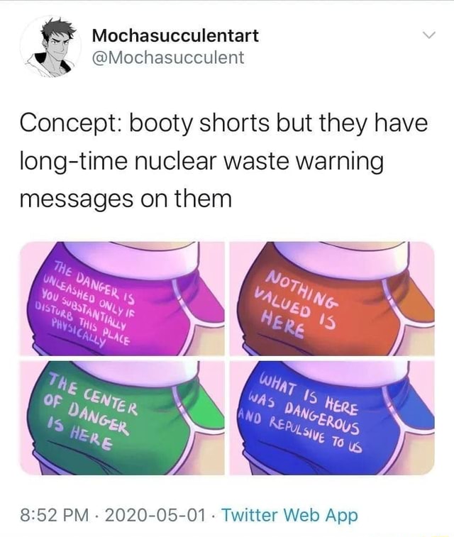 Mochasucculentart Mochasucculent Concept booty shorts but they have