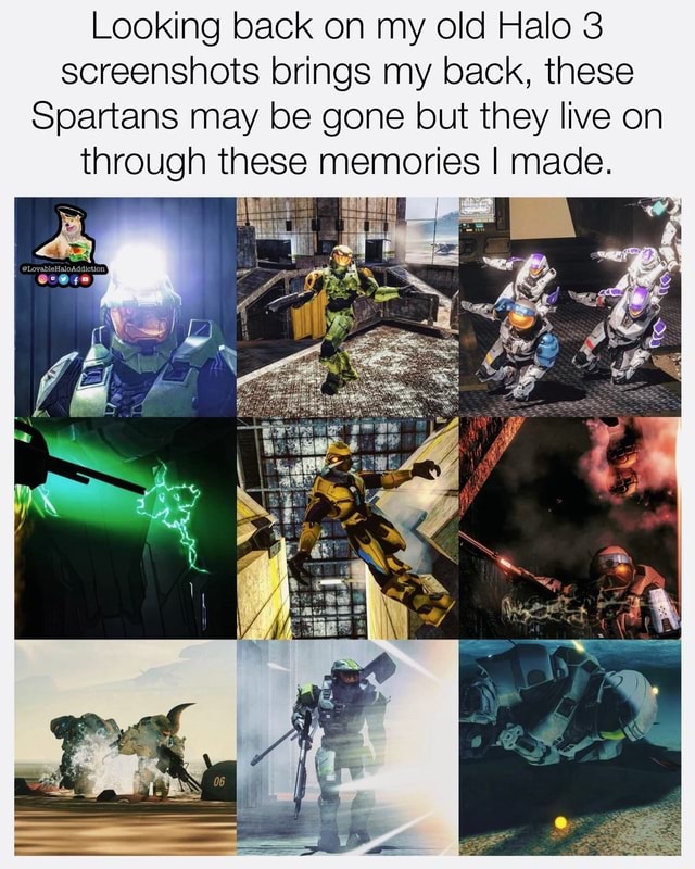 Looking back on my old Halo 3 screenshots brings my back, these ...