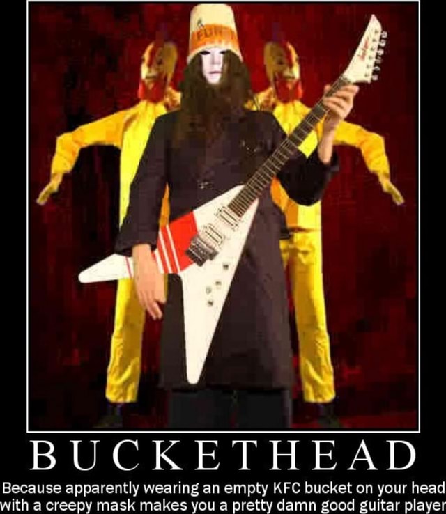BUCKETH!] AD Because apparently wearing an empty KFC bucket on your ...