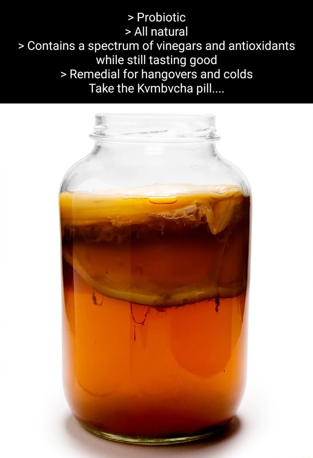 > Probiotic > All natural > Contains a spectrum of vinegars and