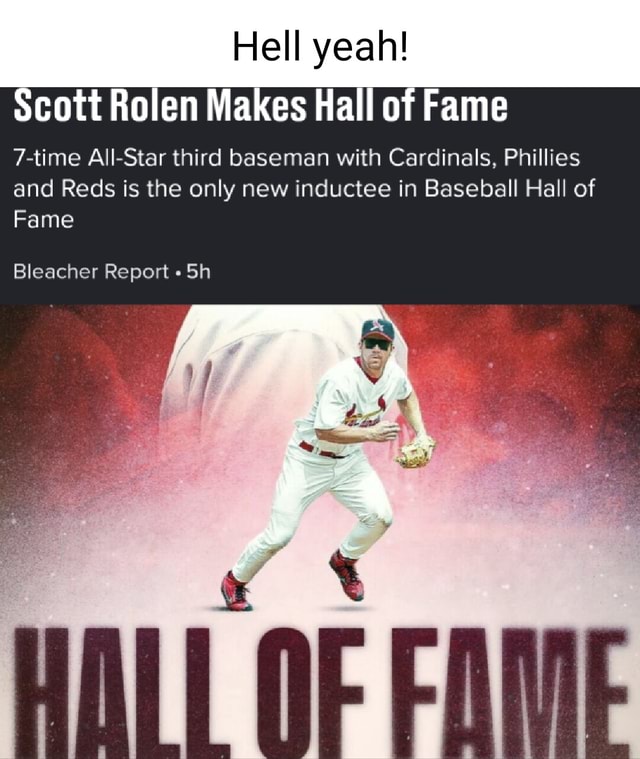 Hall of Fame countdown: Scott Rolen's candidacy will pick up steam