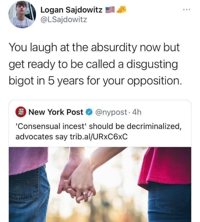  Logan Sajdowitz LSajdowitz LSajdowitz You Laugh At The Absurdity 