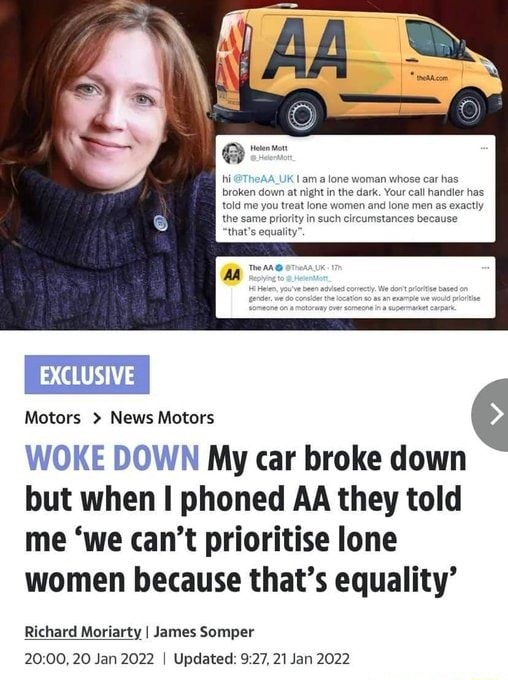 EXCLUSIVE Motors > News Motors WOKE DOWN My car broke down but when