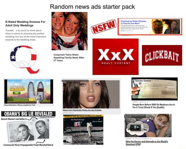 Random News Ads Starter Pack R Rated Wedding Dresses For Adult Only Weddings Much To Think About When It Comes To Planning The Perfect Wedding But One Of The Most Important Aspects Is