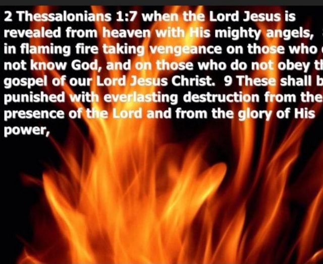 2 Thessalonians when the Lord Jesus is revealed from heaven with His ...