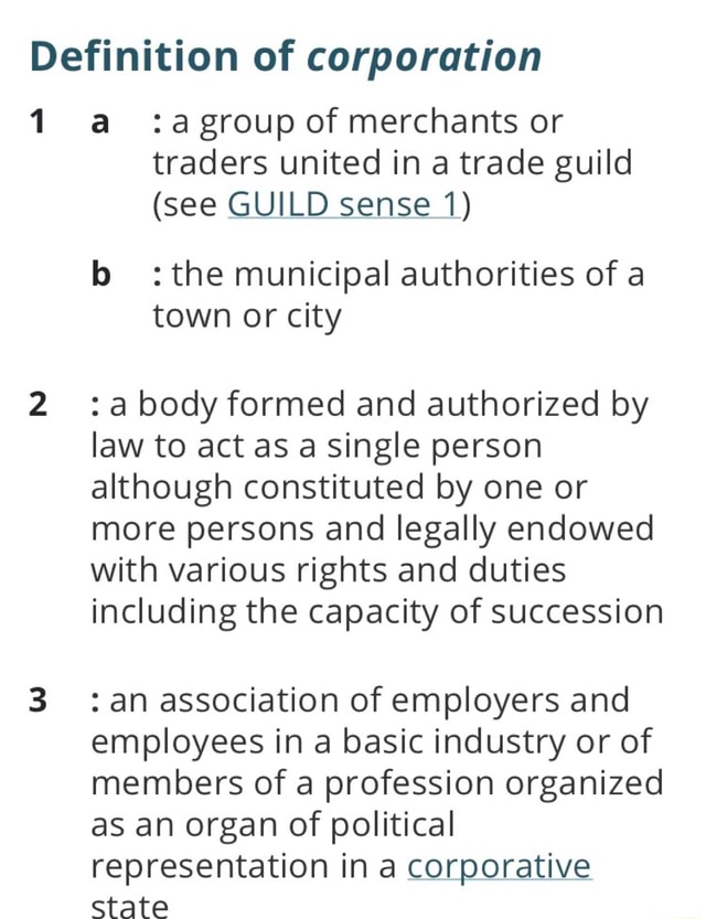 definition-of-corporation-1-2-a-a-group-of-merchants-or-traders