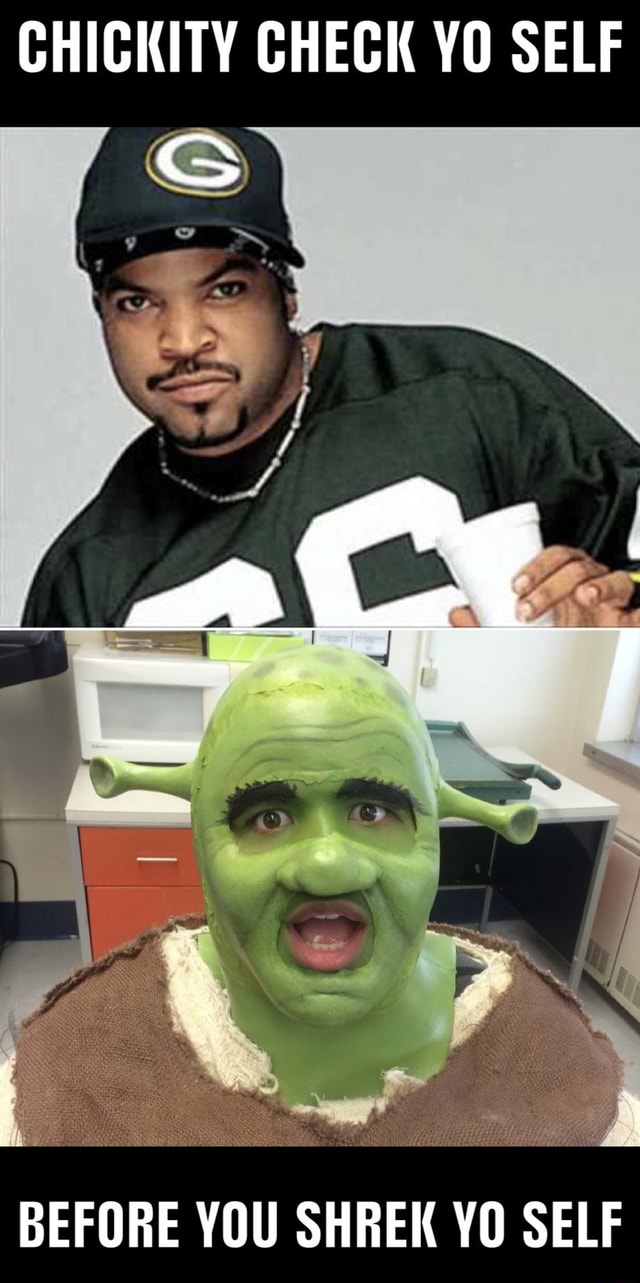 CHICKITY CHECK YO SELF GS BEFORE YOU SHREK YO SELF - iFunny