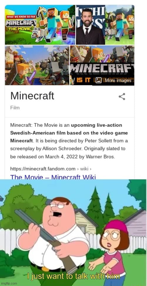 Minecraft Film Minecraft: The Movie is an upcoming live-action Swedish