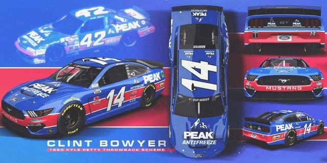 If PEAK CLINT BOWYER ANTIFREEZE we KYLE PETTY THROWSACK SCHEME - iFunny