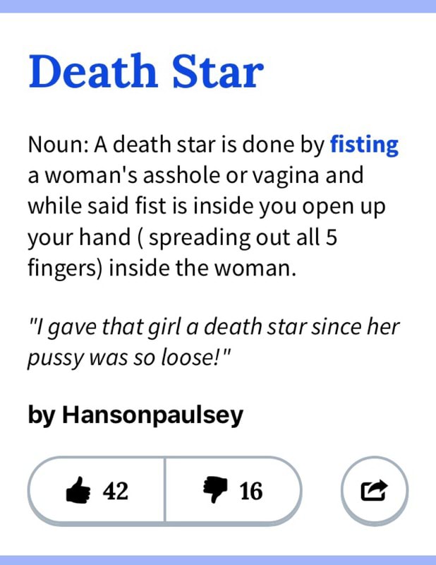 death-star-noun-a-death-star-is-done-by-fisting-a-woman-s-asshole-or-vagina-and-while-said-fist