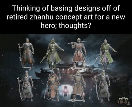 Thinking of basing designs off of retired zhanhu concept art for a new ...