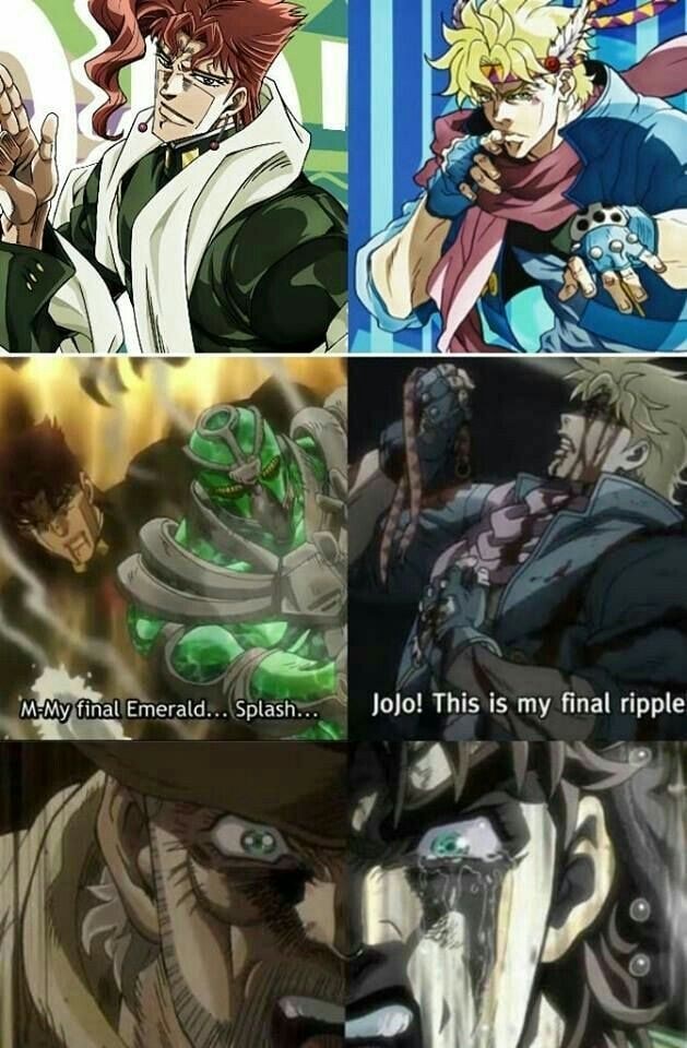 my last emerald amogus meme!!!! Kakyoin,Green