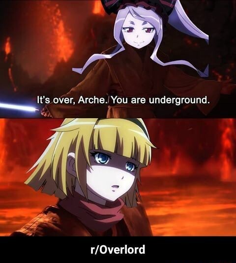 T S Over Arche You Are Underground R Overlord