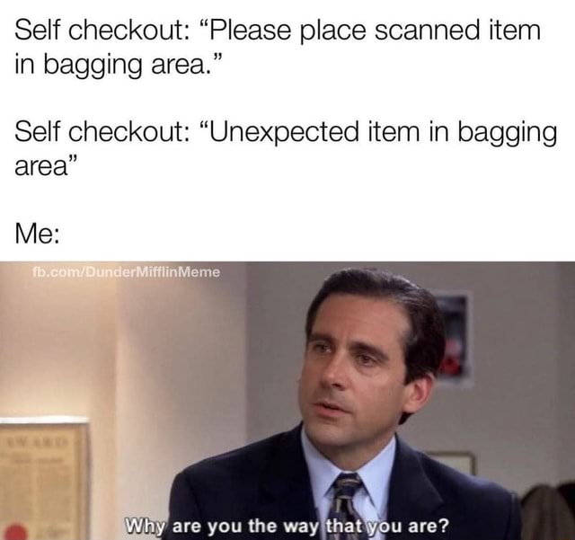 Self checkout: 