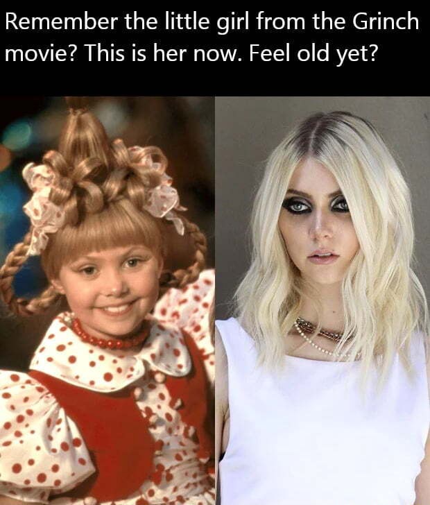 Remember the little girl from the Grinch movie? This is her now. Feel ...