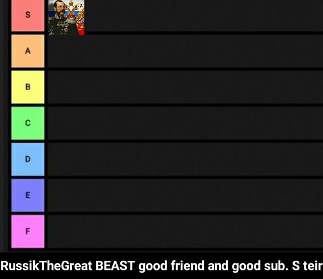 RussikTheGreat BEAST good friend and good sub. S teir - RussikTheGreat ...