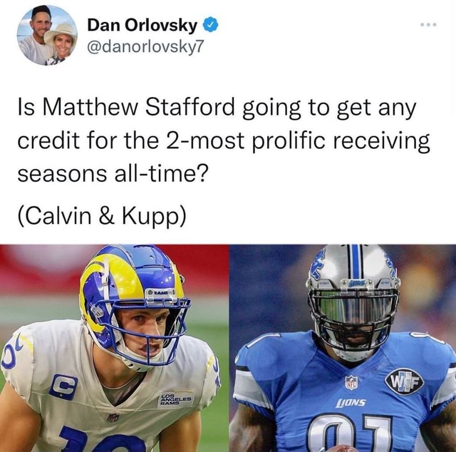 Dan Orlovsky Reveals Why Los Angeles Rams' Matthew Stafford Has