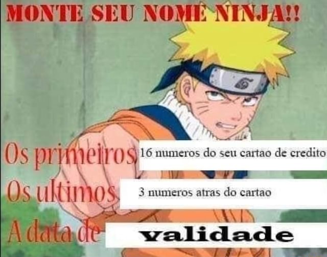 3 numeros atras do cartao - )