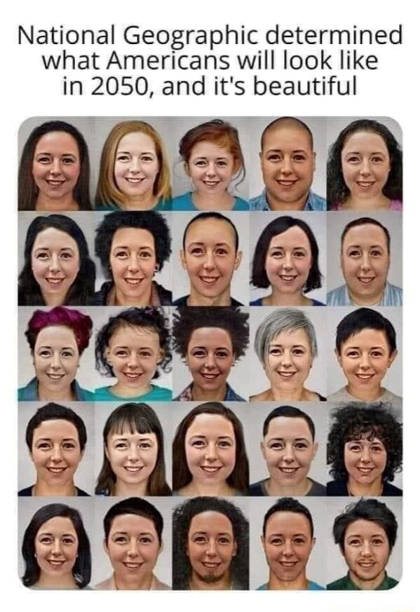 National Geographic determined what Americans will look like in 2050 ...