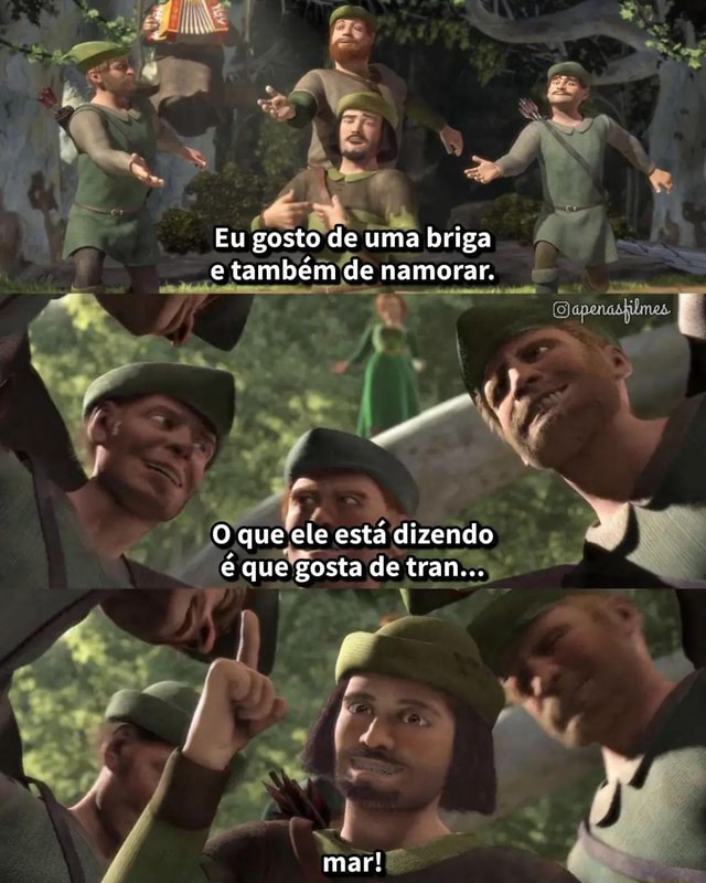 E essa musiquinha inocente do Robin Hood? 👀🎬 Filme: Shrek (2001) ___ # ...