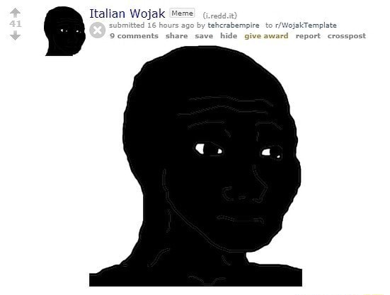 Italian Wojak - iFunny