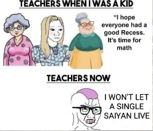 TEACHERS WHEN I WAS A KID hope everyone had a good Recess. It's time ...