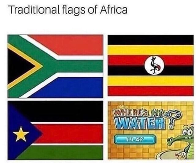 Traditional flags of Africa - iFunny