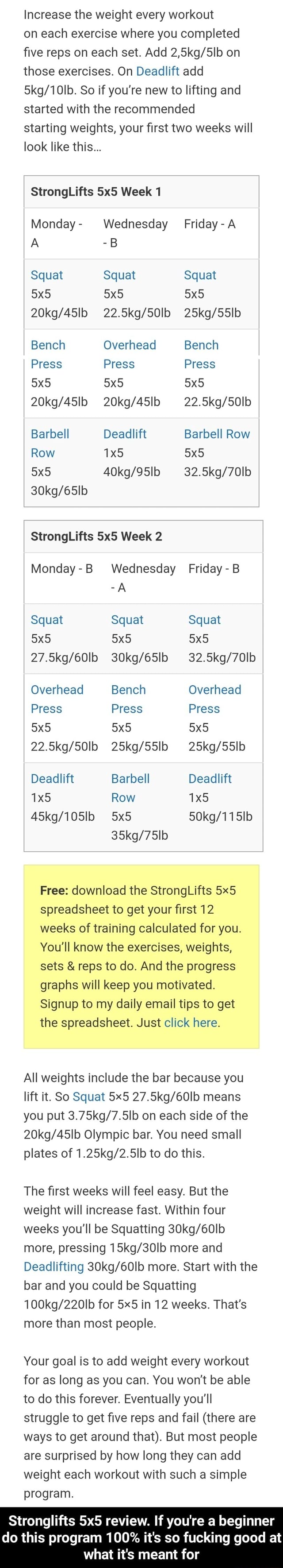 stronglifts 5x5 spreadsheet lbs stronglifts 5x5 spreadsheet lbs