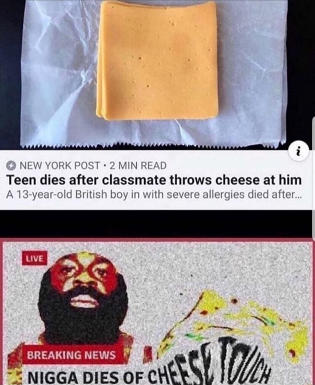 NEW YORK POST 2 MIN RE/ Teen dies after 13yearold Brit classmate