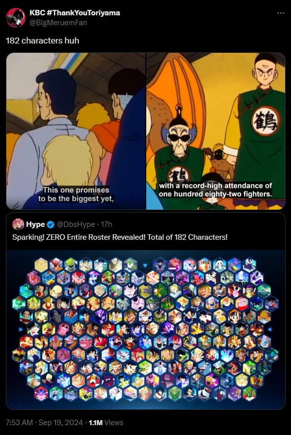 KBC #ThankYouToriyama @Bigh mFan 182 characters huh ith a record-higl ...