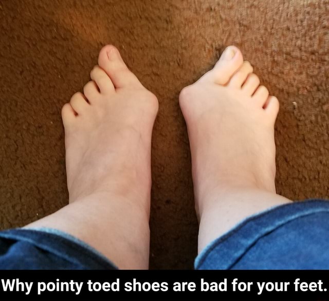 Why pointy toed shoes are bad for your feet. Why pointy toed shoes