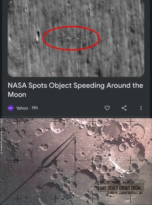 Nasa Spots Object Speeding Around The Moon