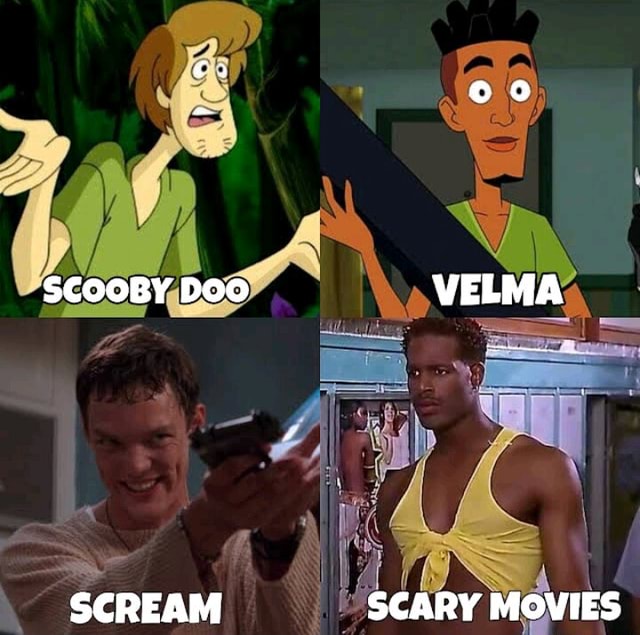 SCOOBY Doo VELMA SCREAM SCARY MOVIES - iFunny Brazil